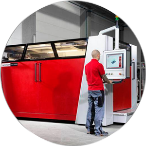 Промышленный принтер печати трехмерных моделей
